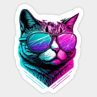 Coolest Cat Sticker